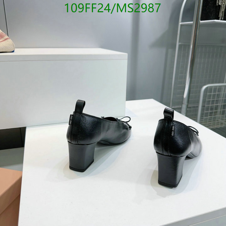 Miu Miu-Women Shoes Code: MS2987 