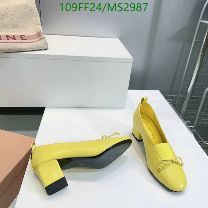 Miu Miu-Women Shoes Code: MS2987 