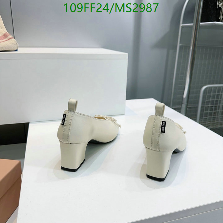 Miu Miu-Women Shoes Code: MS2987 