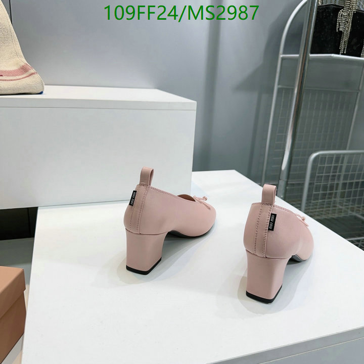 Miu Miu-Women Shoes Code: MS2987 