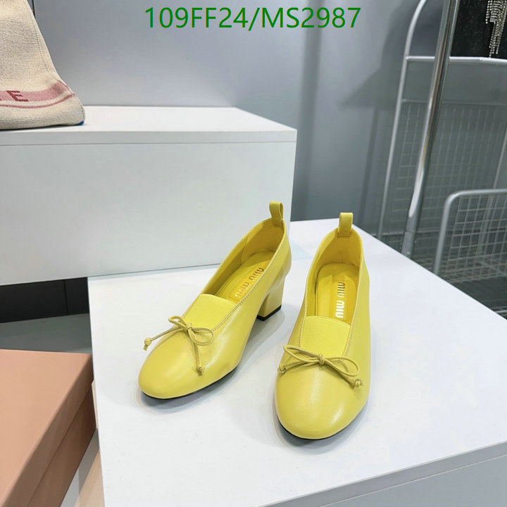 Miu Miu-Women Shoes Code: MS2987 