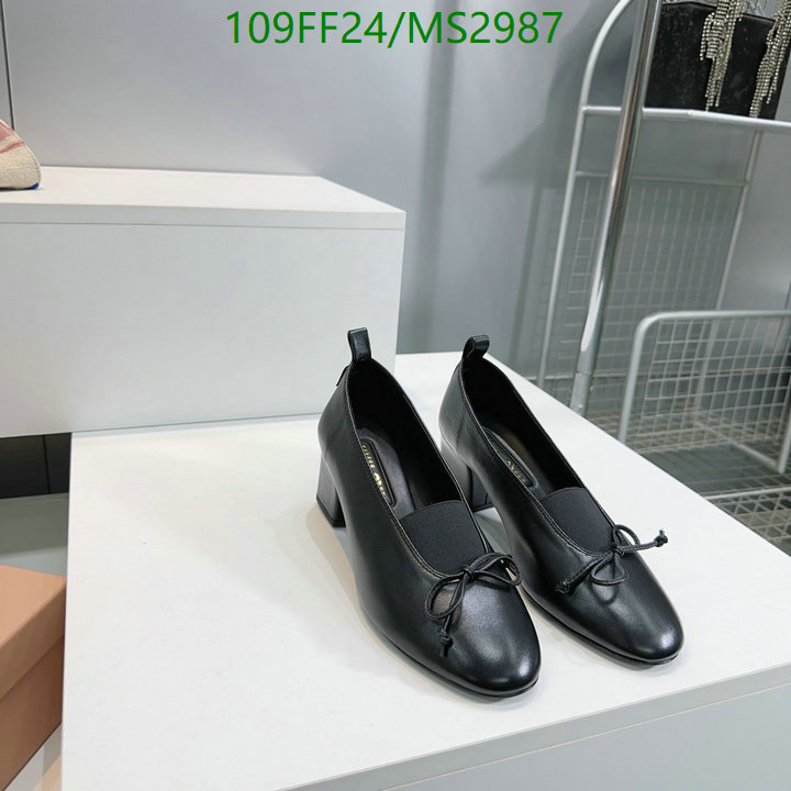 Miu Miu-Women Shoes Code: MS2987 
