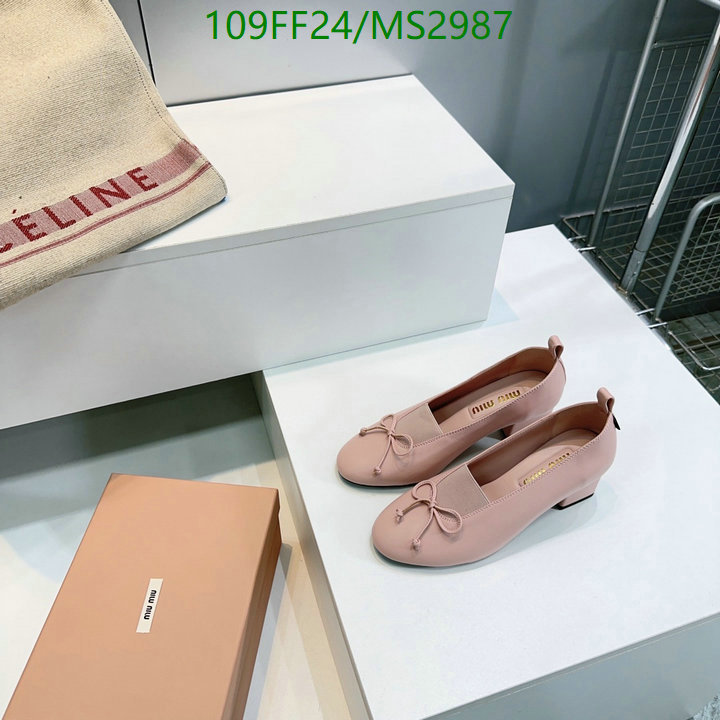 Miu Miu-Women Shoes Code: MS2987 