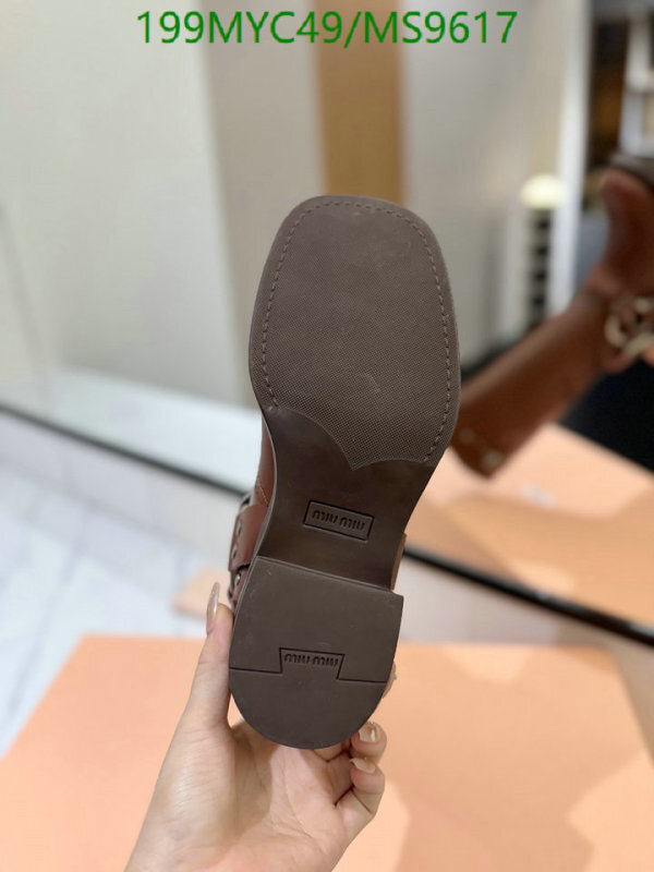 Miu Miu-Women Shoes Code: MS9617 