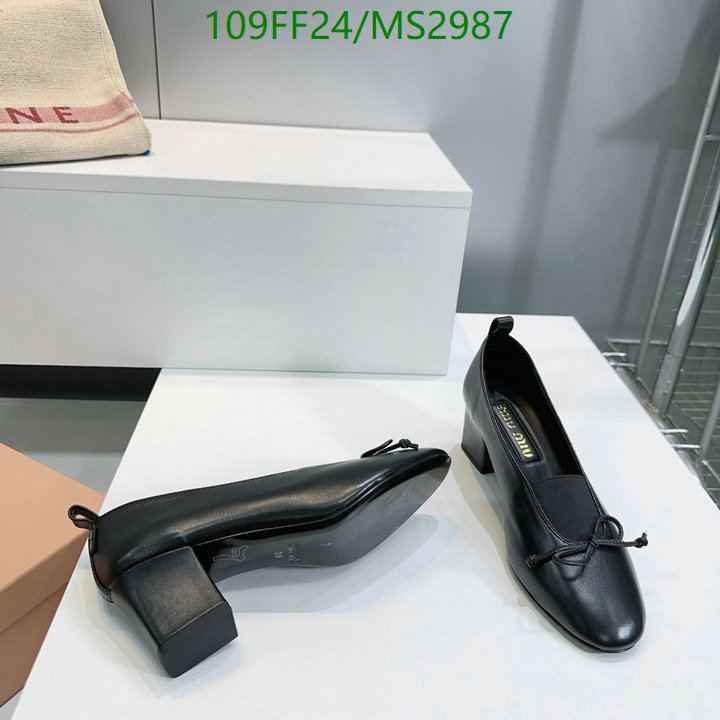 Miu Miu-Women Shoes Code: MS2987 