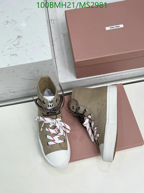 Miu Miu-Women Shoes Code: MS2981 