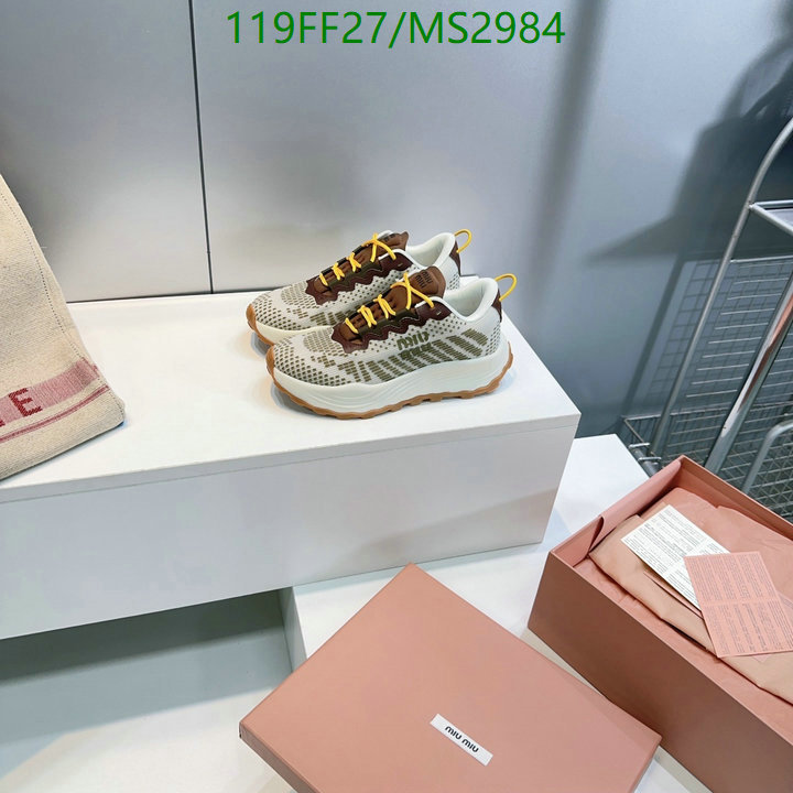 Miu Miu-Women Shoes Code: MS2984 