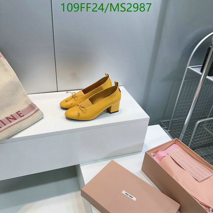 Miu Miu-Women Shoes Code: MS2987 