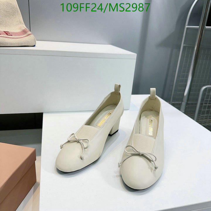Miu Miu-Women Shoes Code: MS2987 