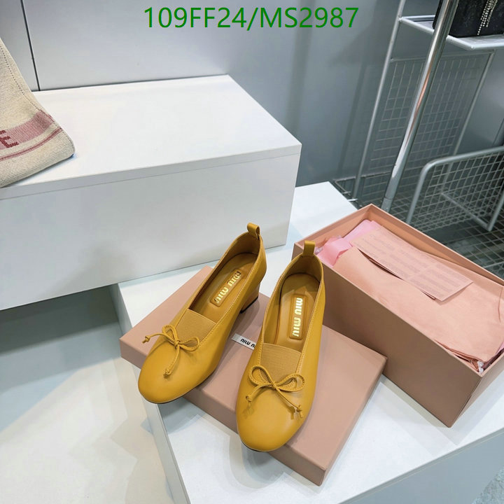 Miu Miu-Women Shoes Code: MS2987 