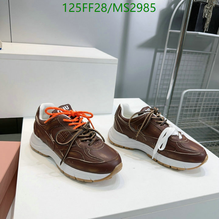 Miu Miu-Women Shoes Code: MS2985 