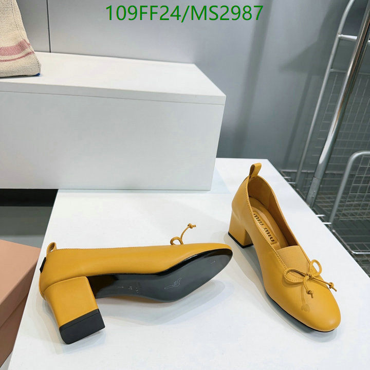 Miu Miu-Women Shoes Code: MS2987 