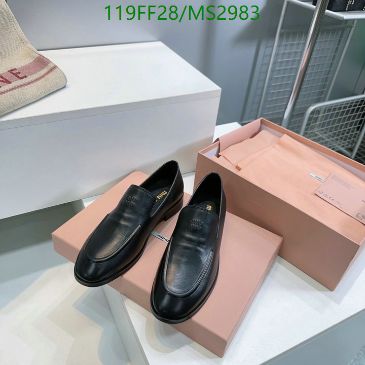 Miu Miu-Women Shoes Code: MS2983 