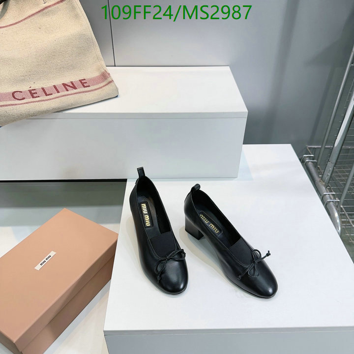 Miu Miu-Women Shoes Code: MS2987 