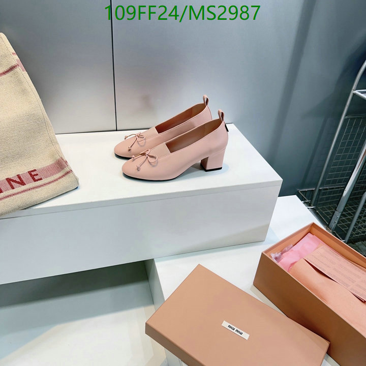 Miu Miu-Women Shoes Code: MS2987 