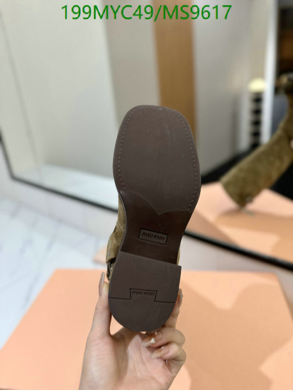 Miu Miu-Women Shoes Code: MS9617 
