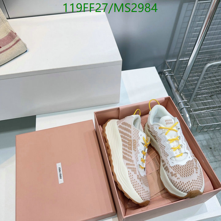 Miu Miu-Women Shoes Code: MS2984 