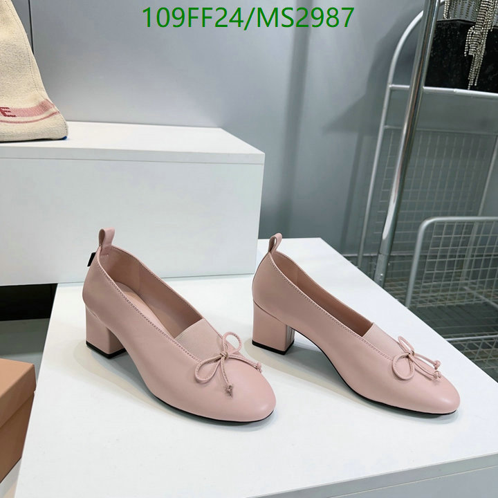 Miu Miu-Women Shoes Code: MS2987 
