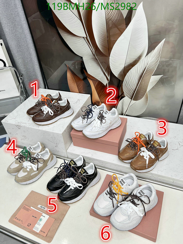 Miu Miu-Women Shoes Code: MS2982 