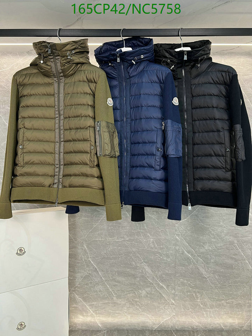 Moncler-Down jacket Men Code: NC5758 