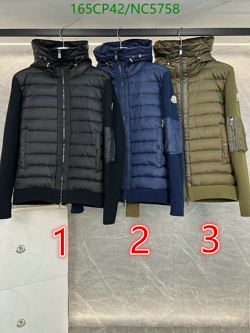 Moncler-Down jacket Men Code: NC5758 