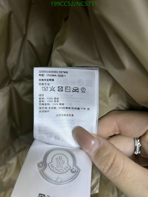 Moncler-Down jacket Women Code: NC5711 