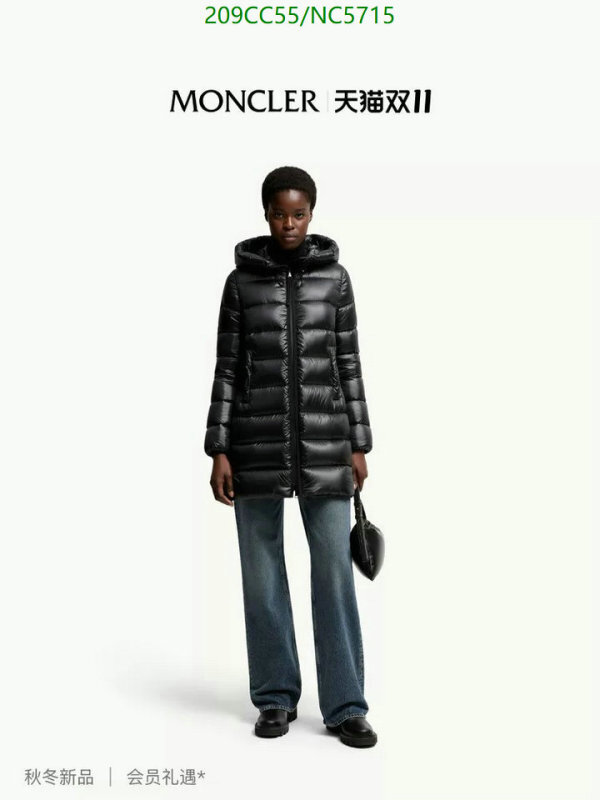 Moncler-Down jacket Women Code: NC5715 