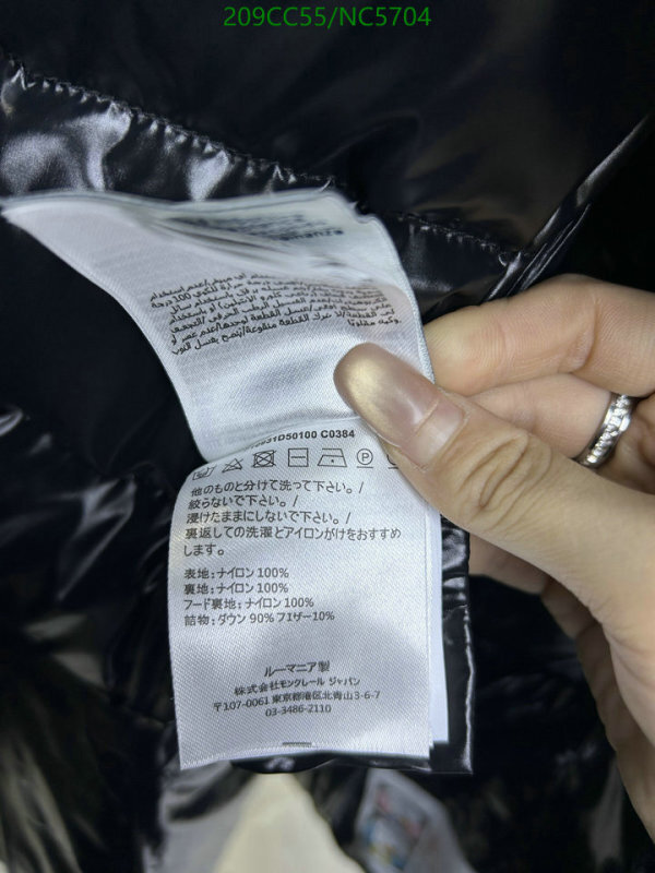 Moncler-Down jacket Women Code: NC5704 