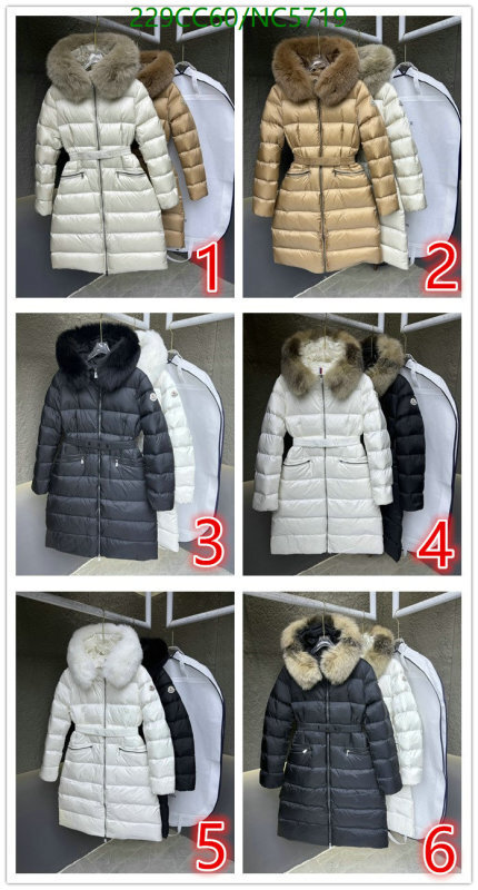 Moncler-Down jacket Women Code: NC5719 