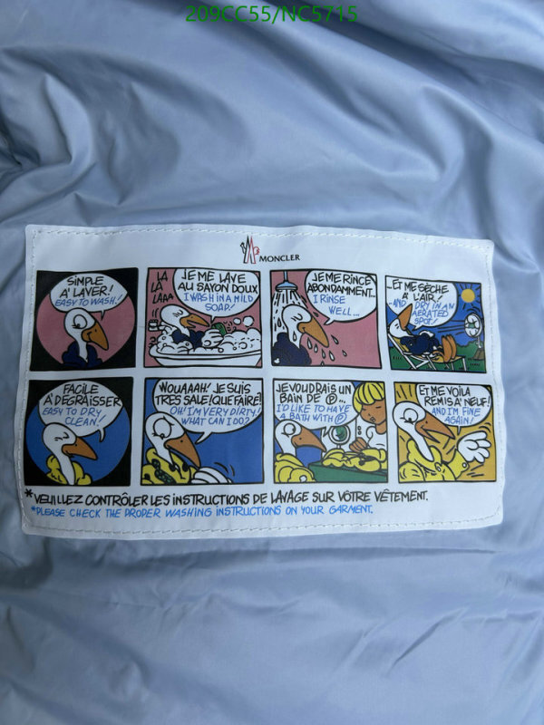 Moncler-Down jacket Women Code: NC5715 