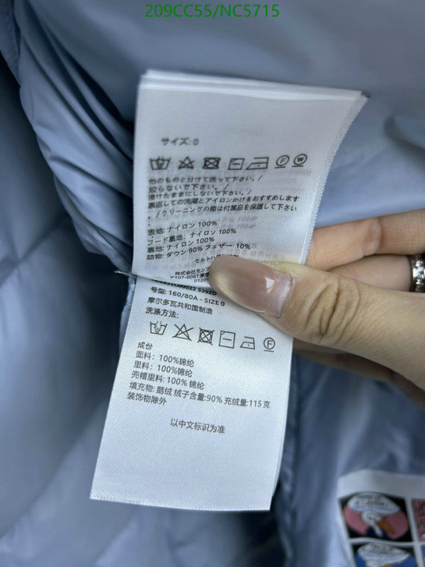 Moncler-Down jacket Women Code: NC5715 