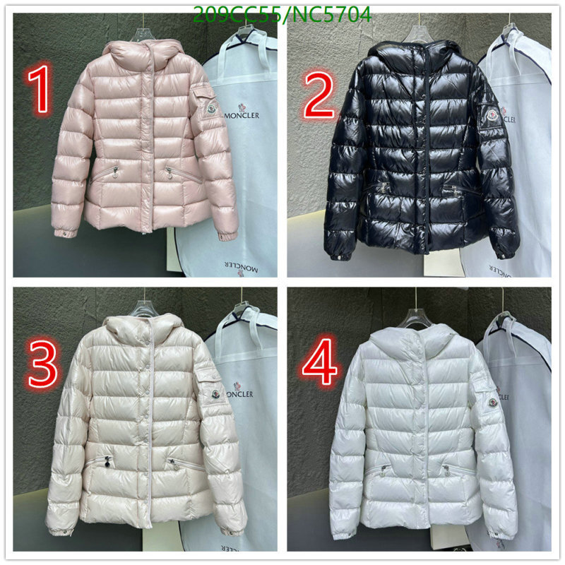 Moncler-Down jacket Women Code: NC5704 