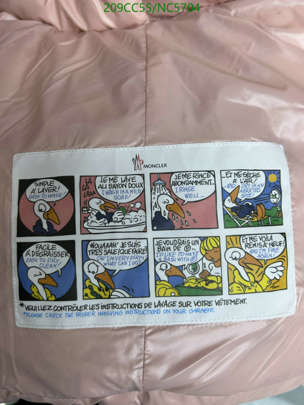 Moncler-Down jacket Women Code: NC5704 