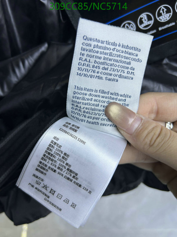 Moncler-Down jacket Women Code: NC5714 