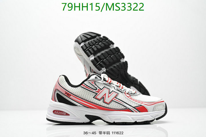 New Balance-Men shoes Code: MS3322 