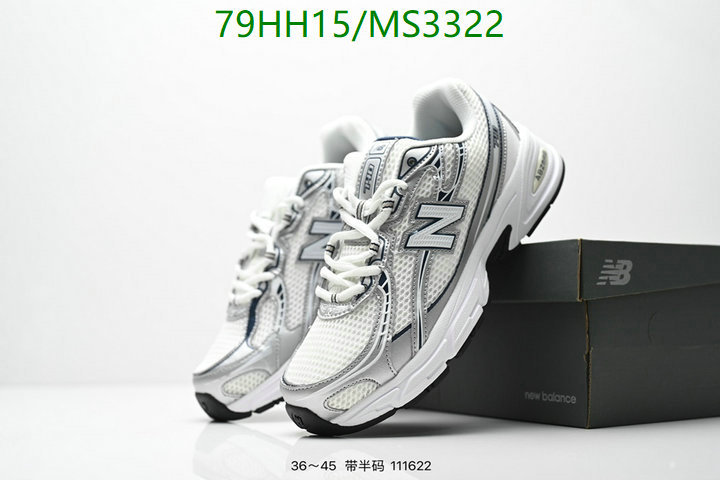 New Balance-Men shoes Code: MS3322 