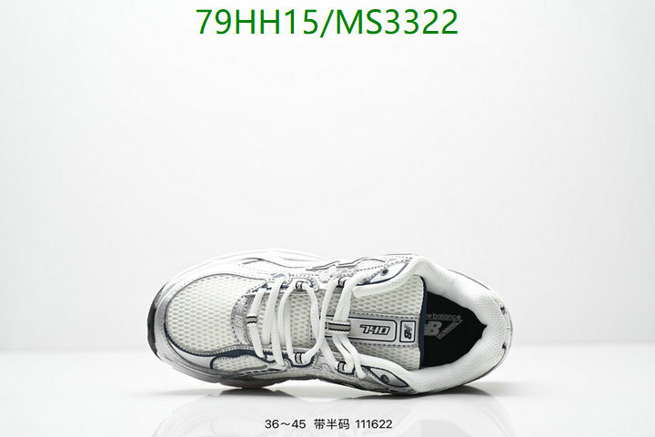 New Balance-Men shoes Code: MS3322 