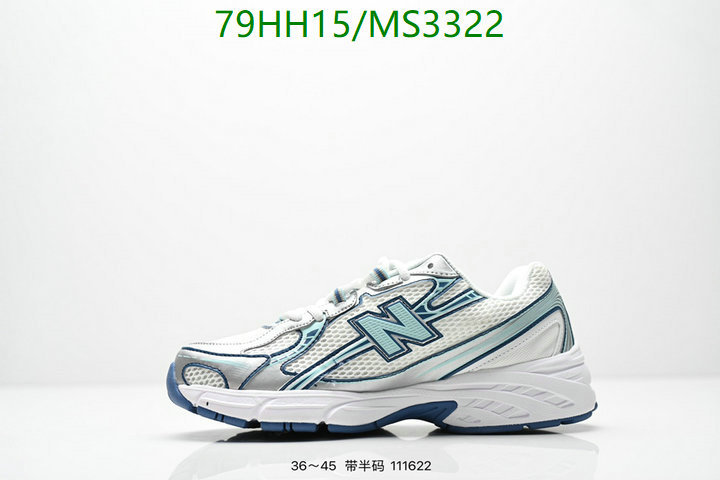 New Balance-Men shoes Code: MS3322 