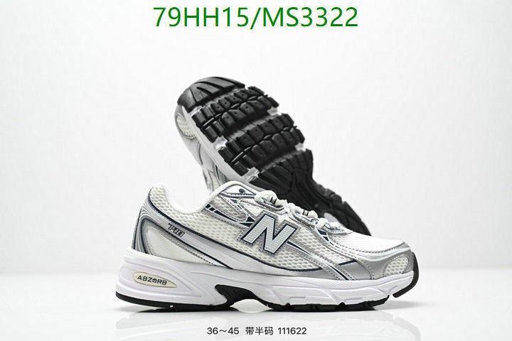 New Balance-Men shoes Code: MS3322 