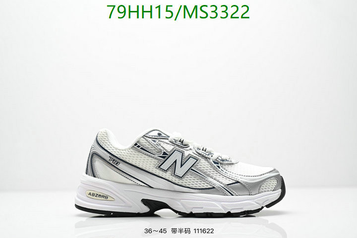New Balance-Men shoes Code: MS3322 