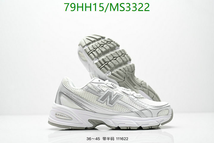New Balance-Men shoes Code: MS3322 