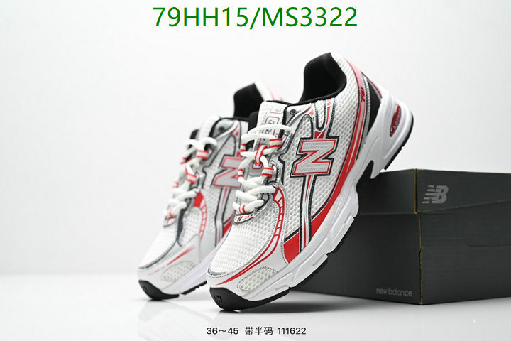 New Balance-Men shoes Code: MS3322 