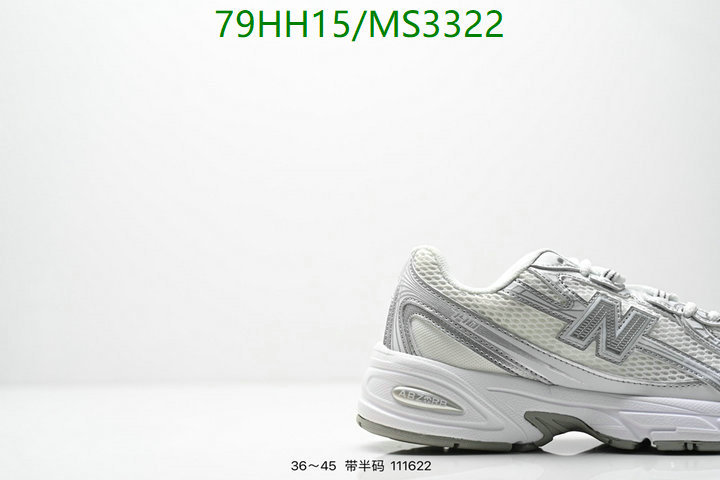 New Balance-Men shoes Code: MS3322 