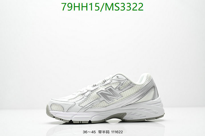 New Balance-Men shoes Code: MS3322 
