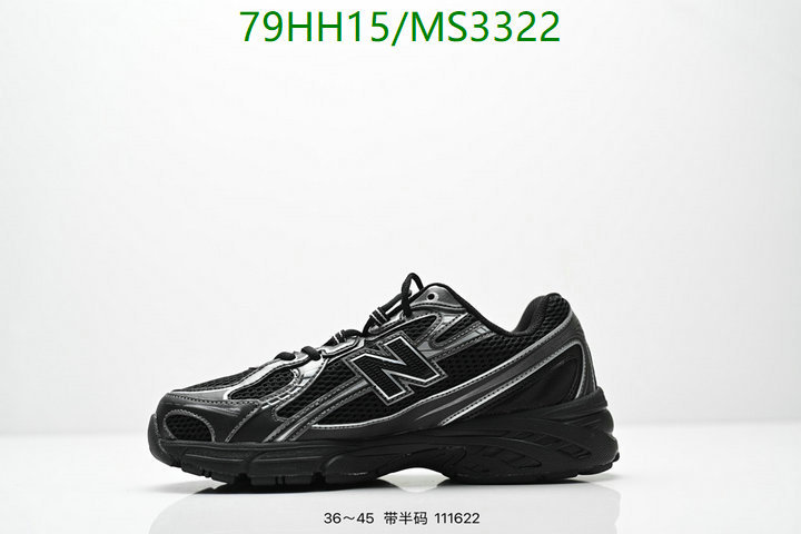 New Balance-Men shoes Code: MS3322 