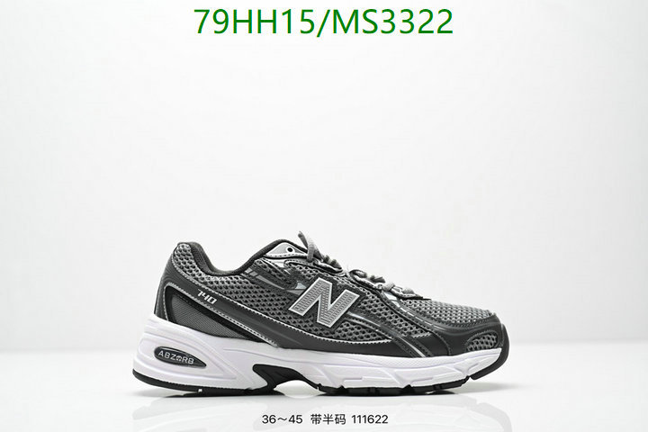 New Balance-Men shoes Code: MS3322 