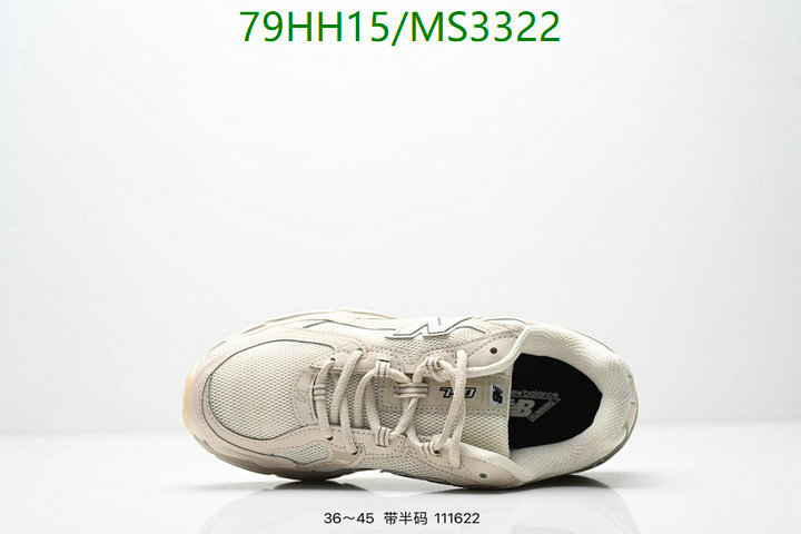 New Balance-Men shoes Code: MS3322 