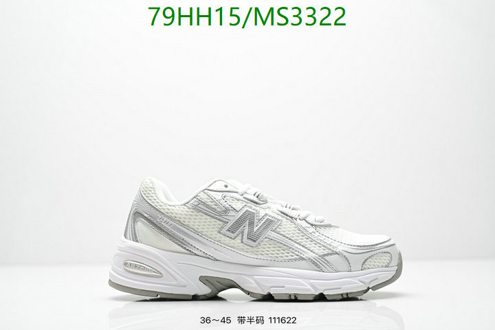 New Balance-Men shoes Code: MS3322 