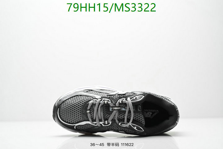 New Balance-Men shoes Code: MS3322 