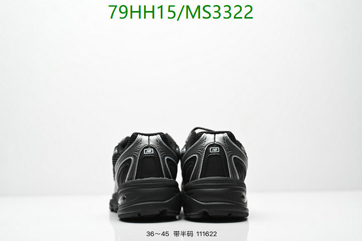 New Balance-Men shoes Code: MS3322 